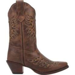 Dan Post Laredo® Ladies Stella Brown & Leopard Print Square Toe Boots 52396 -Saddle Up Gear 01 52396 BN97 big 25d8f96e 2af3 4431 a94c 2ba79a9ebbfc