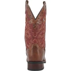 Laredo Men's Ross Red And Brown Square Toe Boots 7945 -Saddle Up Gear 01 7945 BN97 big cd761514 1dc1 4981 88bf 03b85cdaa450