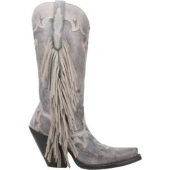 Dan Post Ladies 13" Ameya Grey Metallic With Fringe Western Boots DP4379 -Saddle Up Gear 01 DP4379 GY big 7e23fe59 af6f 4843 bccb 0086700d9f6a