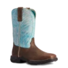 Ariat Ladies Anthem 2.0 Crackled Mahogany & Ombre Blue Boots 10038331