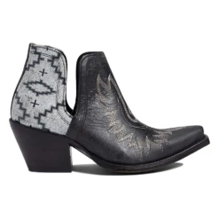 Ariat® Ladies Pendleton Dixon Black & Kiva Steps Booties 10038475 -Saddle Up Gear 10038475 3
