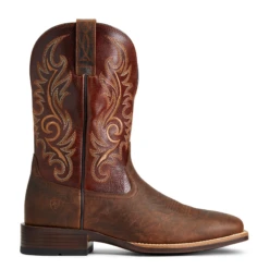 Ariat Men's Lasco Ultra Bar Top Brown Square Toe Boots 10040278 -Saddle Up Gear 10040278 side