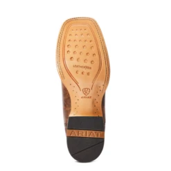 Ariat® Men's Point Ryder Tan & Burnt Brown Square Toe Boots 10042471 7 Ariat® Men's Point Ryder Tan & Burnt Brown Square Toe Boots 10042471 -Saddle Up Gear 10042471f