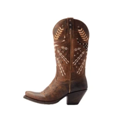 Ariat® Ladies Circuit Americana Rhino Tan Western Boots 10044435 -Saddle Up Gear 10044435e