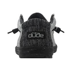 Hey Dude® Men's Wally Stretch Dark Web Light Grey Shoes 110383385 -Saddle Up Gear 110383385 4
