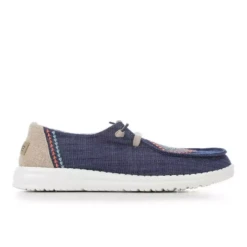 Hey Dude® Ladies Wendy Boho Ocean Blue Slip On Shoes 121412729 -Saddle Up Gear 121412729