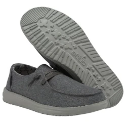 Hey Dude® Ladies Wendy Sparkling Gallant Grey Slip On Shoes 121413311 11 Hey Dude® Ladies Wendy Sparkling Gallant Grey Slip On Shoes 121413311 -Saddle Up Gear 121413311 2
