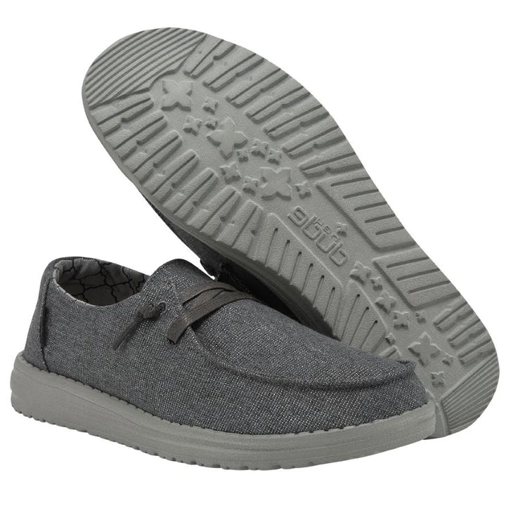 Hey Dude® Ladies Wendy Sparkling Gallant Grey Slip On Shoes 121413311 6 Hey Dude® Ladies Wendy Sparkling Gallant Grey Slip On Shoes 121413311 - Image 6