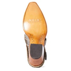 Ariat Ladies Dixon Rock 'N' Roll Silver Snake Print Booties 10036016 -Saddle Up Gear 1280 U0EbACaqbBh1