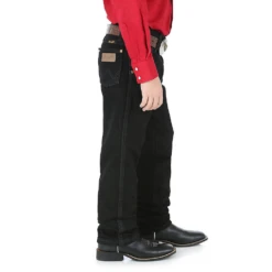 Wrangler® Youth Original Fit Cowboy Cut Overdyed Black Jeans 13MWBBK -Saddle Up Gear 13MWBBK 2