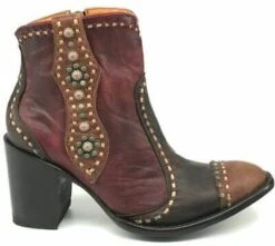 Old Gringo Ladies Cheryl Short Chocolate & Red Shortie Boots BL3194-1 -Saddle Up Gear 1 5f65cd6c c287 4094 acb3 aae96eab5004