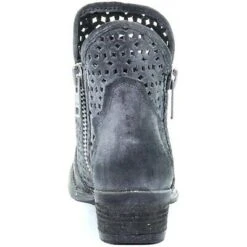Circle G By Corral Ladies Grey Cutout Shortie Boots Q5059 -Saddle Up Gear 1 ce3b7824 c4d8 46c7 9994 241beec4f07c