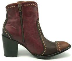 Old Gringo Ladies Cheryl Short Chocolate & Red Shortie Boots BL3194-1 -Saddle Up Gear 1 dd823d6d 74b0 4de7 860f 73d7912a477f