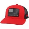 Hooey® Youth "Liberty Roper" Red And Black Trucker Hat 2110T-RDBK-Y