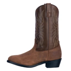 Dan Post Laredo® Men's Paris Tan & Brown Round Toe Boots 4242 -Saddle Up Gear 4242d