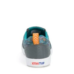 XTRATUF Ladies Fishe®wear Groovy Grayling Sharkbyte Gray Shoes XSW-7GG 10 XTRATUF Ladies Fishe®wear Groovy Grayling Sharkbyte Gray Shoes XSW-7GG -Saddle Up Gear 561943 XTRATUF Womens FisheWears Leather Sharkbyte Deck Shoe 3