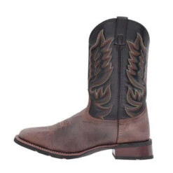Laredo Men's Sand/Chocolate Montana Square Toe Western Boot 7800 -Saddle Up Gear 57 234300fa 4c52 4e64 ba60 5c308d67b93f