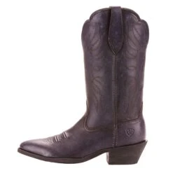 Ariat Ladies Heritage Western Distressed Black R Toe Boots 10025118 -Saddle Up Gear 57 4cc23c58 20b7 4e56 9049 4199beb3c9b8