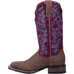 Dan Post Ladies Pasadena Brown & Purple Leather Boots DP4570 -Saddle Up Gear 57 8bbdc280 d92f 4ffa 8a67 410bd79a07af