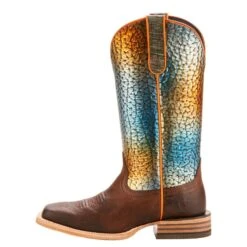 Ariat Ladies Tobacco Toffee & Rainbow Fish Gringa Boot 10025054 -Saddle Up Gear 57 a6c05684 e5de 4936 ade1 b27b8b596ff4