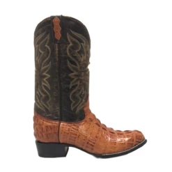 Cowtown Men's Cognac R Toe Alligator Print Western Boots R6094 -Saddle Up Gear 57 ae5ddb0c c67b 444a 86f0 fd784e50d51a