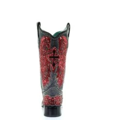 Corral Boots Corral Ladies Black & Red Wings, Cross Overlay & Studs Boots A3744 -Saddle Up Gear 57 b6574aa9 c64a 4236 ad1e e3c63b6a64a9