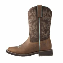 Ariat Ladies Delilah Round Toe Distressed Brown Boots 10021457 -Saddle Up Gear 57 e75b37ca c73d 489f adf6 7828bc102d19