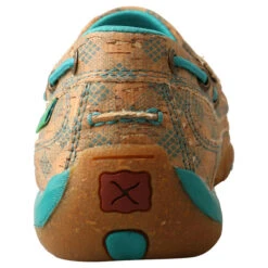 Twisted X Ladies Tan & Turquoise Slip On Driving Mocs WDMS022 -Saddle Up Gear 57 ed97cedb e4d9 4860 af4f 77d6bfb5261f