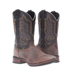 Laredo Men's Sand/Chocolate Montana Square Toe Western Boot 7800 -Saddle Up Gear 57 efe79c87 85d2 46ac a612 4f8e45fda701