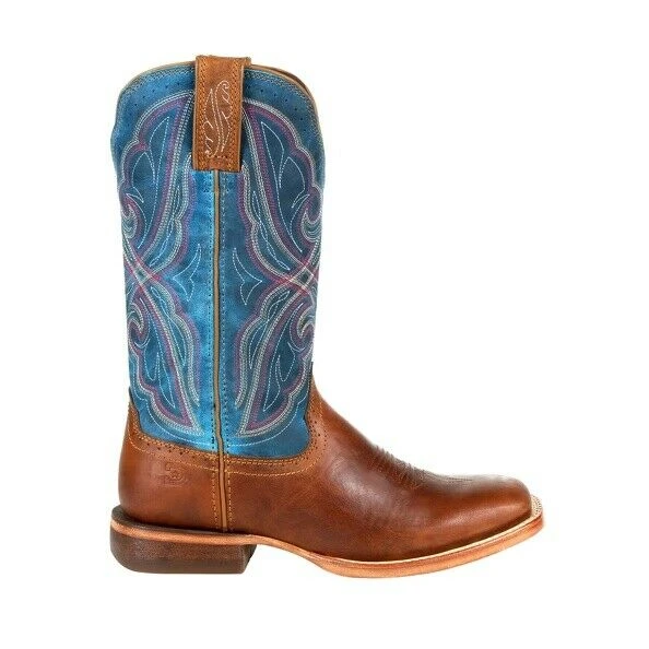 Durango® Ladies Arena Pro™ Brown Caribbean Blue Western Boots DRD0381 4 Durango® Ladies Arena Pro™ Brown Caribbean Blue Western Boots DRD0381 - Image 4