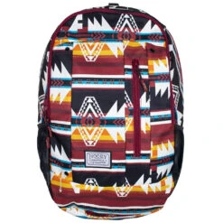 Hooey "Rockstar" Burgundy & Aztec Backpack BP036AZ