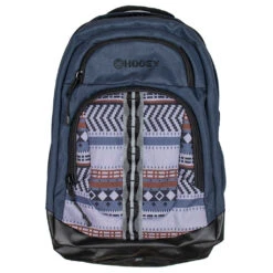 Hooey Denim Body With Denim/Cream Print Backpack BP038DE