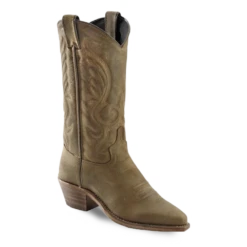 Abilene Ladies Oiled Cowhide Snip Toe Cowgirl Boots 9036