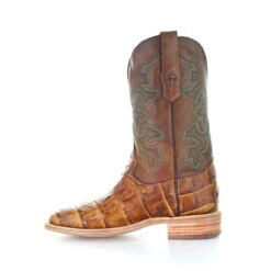 Corral Boots Corral Men's Antique Saddle Caiman Leather Boots A4055 -Saddle Up Gear A4055 3