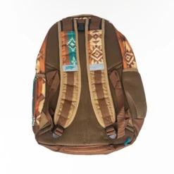 Hooey® "Ox" Brown Aztec Pattern & Tan Accents Backpack BP044BRTN -Saddle Up Gear BP044BRTN5
