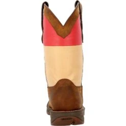Durango Men's North Carolina State Flag Western Boots DDB0348 -Saddle Up Gear DDB0348 back