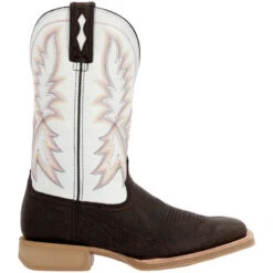 Durango Men's Rebel Pro Lite Dark Hickory & White Boots DDB0360 8 Durango Men's Rebel Pro Lite Dark Hickory & White Boots DDB0360 -Saddle Up Gear DDB0360 outside