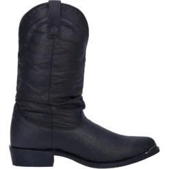 Dan Post Dingo Men's Amsterdam Black Slouch Leather Boots DI15240 -Saddle Up Gear DI15240 2