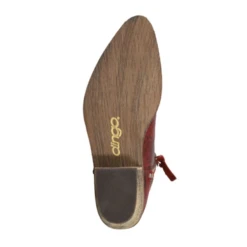 Dingo® Ladies Adobe Rose Red Western Zip Up Booties DI695 9 Dingo® Ladies Adobe Rose Red Western Zip Up Booties DI695 -Saddle Up Gear DI695D