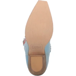 Dingo® Ladies Poppy Blue Floral Print Western Boot DI732-BL -Saddle Up Gear DI732 BL 6