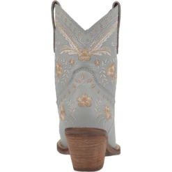 Dingo® Ladies Primrose Floral Embroidery Blue Western Boot DI748-BL -Saddle Up Gear DI748 BL 3