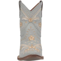 Dingo® Ladies Primrose Floral Embroidery Blue Western Boot DI748-BL -Saddle Up Gear DI748 BL 4