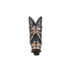 Dan Post® Ladies Paloma Black & Distressed White Snip Toe Boots DP4346 -Saddle Up Gear DP4346c