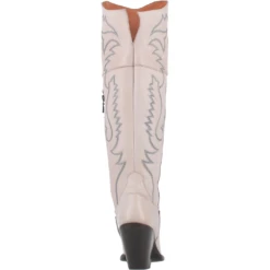 Dan Post® Ladies Loverly White Snip Toe Tall Leather Boots DP4377 -Saddle Up Gear DP4377 3