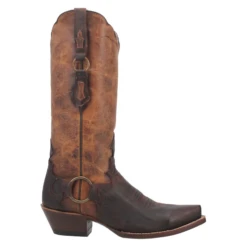 Dan Post® Ladies Gemma Medium Brown Snip Toe Boots DP4384 -Saddle Up Gear DP4384b