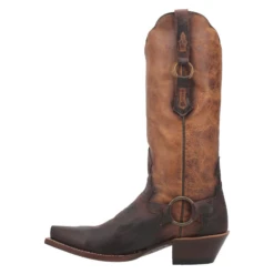Dan Post® Ladies Gemma Medium Brown Snip Toe Boots DP4384 -Saddle Up Gear DP4384d