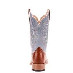 Ariat® Ladies Gingersnap & Baby Blue PrimeTime Western Boot 10025032 -Saddle Up Gear F18 WNS Prime Time Simmons 10025032 heel