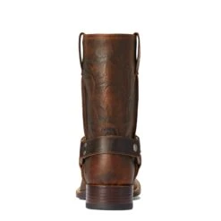 Ariat Men's Harness Patriot Ultra Bar Top Brown Western Boots 10035768 -Saddle Up Gear F21 MNS WEST 10035768 heel