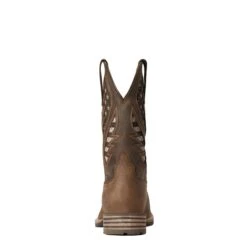 Ariat Men's Hybrid VentTEK Brown With American Flag Boot 10038340 8 Ariat Men's Hybrid VentTEK Brown With American Flag Boot 10038340 -Saddle Up Gear F21 MNS WEST 10038340 heel