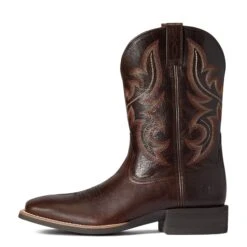 Ariat Men's Sport Cow Country Cusco Brown Boot 10038362 -Saddle Up Gear F21 MNS WEST 10038362 side